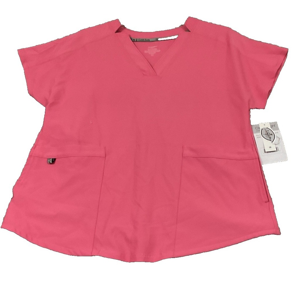 Lot Of 3 Scrubstar Pink NWT Top‎ & EUC Bottom PLUS EUC Ice Cream Top Sz M